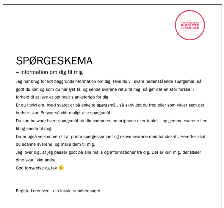 Spørgeskema